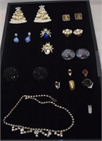 Costume Jewelry Earrings, Rings, Ladybugs & More