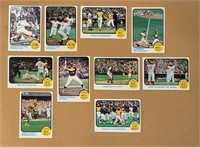1974 Topps '73 Playoff World Series As Reds