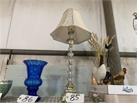 Ornate Lamp w/Shade