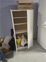 White IKEA Style Storage Cabinet
