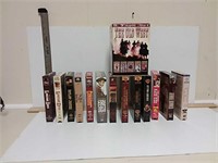 VHS Various Western movies McQ6,Eastwood,Lonesome
