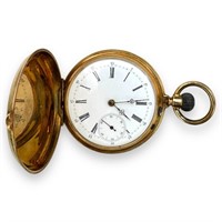14K Gold Pateck Geneve Ancre Pocket Watch