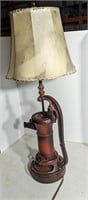 Red Water Pump Lamp