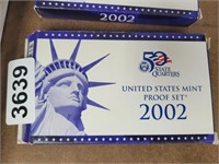 2002 US MINT PROOF SET