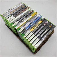 Flat of Xbox 360 Video Games