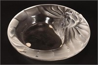 Lalique Crystal Figural Pin Tray,