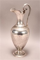 19th Century Danish Silver Ewer,