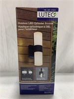 LUTEO OUTDOOR LED CYLINDER SCONE LIGHT
