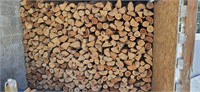 cut dried seasoned hardwood