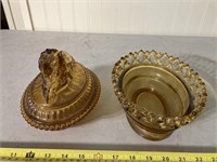 Lion on nest candy dishes