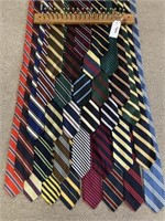 40 Men's Neck Ties - Mostly Brooks Brothers