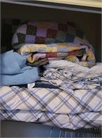 Single bedding, sheets, quilt, (match item 291)