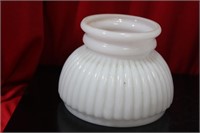 A Milk Glass Lamp Shade