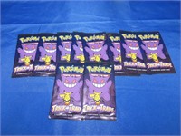 10 Packs of Pokemon Trick or Trade Cards