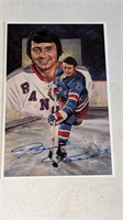 1992 Legends of Hockey Autographed Card Brad Park