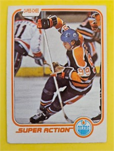 Wayne Gretzky 1981-82 O-Pee-Chee Super Action