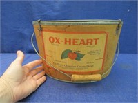 antique "ox-heart" chocolate container new york