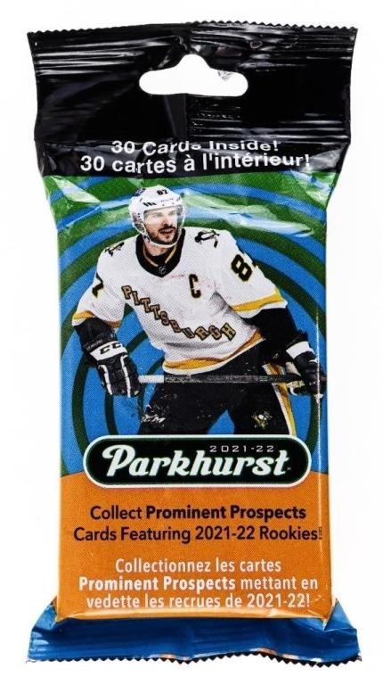 Parkhurst 2021-22 -30 Card Pkg. Sealed - Collect -