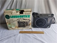 GE Loud Mouth II 8 Track Player/Radio Untested