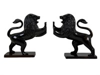 Metal Bombay Co. Lion Bookends