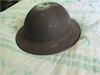 vintage steel doughboy helmet