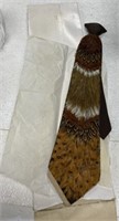 Pheasant Feather Clip On Tie