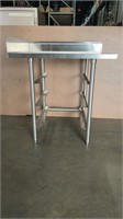 Stainless steel custom kitchen prep table