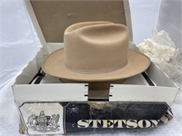 Stetson Western Hat Sz 7-1/4 in box