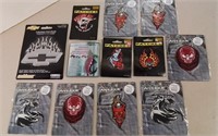 Various Items Incl. Patches,Chev Decal & Caribiner