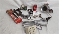 Surge Protector, Gauge for Torches, Horn, and