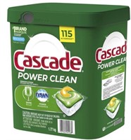 112-Pk Cascade Power Clean Dishwasher Detergent