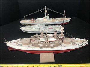Plastic ship models