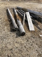 WOOD AND OLD POLES