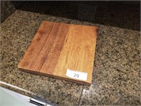 12" Heavy Wood Cutting Board