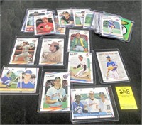 1988 Fleer Assorted Cards w/ Cases