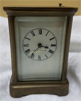Antique Waterbury Brass No. 60 8-Day Clock