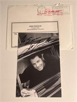 Autographed John Travolta 4 x 6 Photo