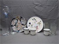 Lot Of Assorted Glass & Ceramic Kitchenware