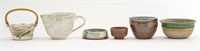 Rustic American Pottery Bowls, 6
