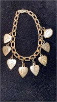 Antique Charm Bracelet "Darling"