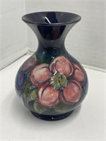 Moorcroft Vase " Clematis " 5 " tall
