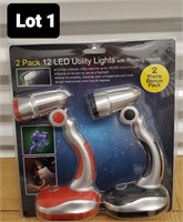 2 pk led utility light