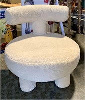 Sherpa Sturdy Child's Chair or Fun Adult Ottoman