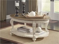 Ashley T743-0 Raelyn Oval Cocktail Table