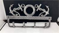 Cast Iron Nautical Hook Rack