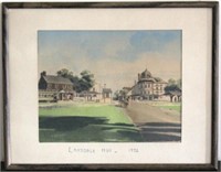 framed print of Landsdale Main Street 1900,