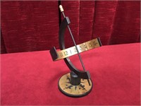 Cast Iron / Metal Art Sundial