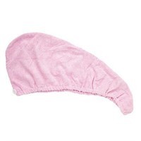 (2) AfterSpa, Hair Towel Wrap, Pink