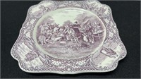 Crown Ducal The First Thanksgiving In America Plat