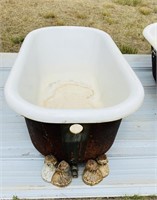 Antique Claw Foot Bathtub